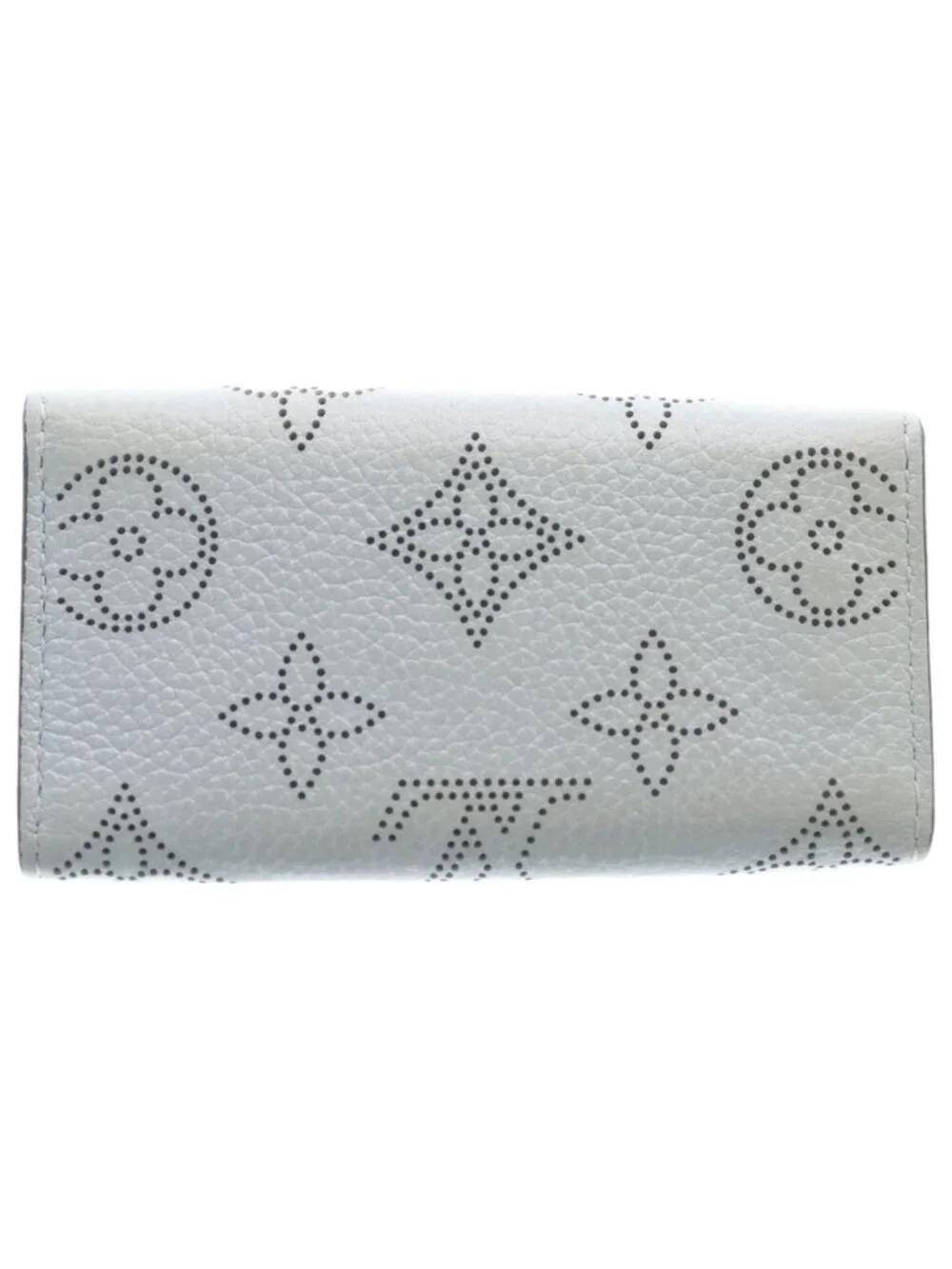 Louis Vuitton Monogram Mahina Multicles 4 Key Case Ice Blue Key Holder